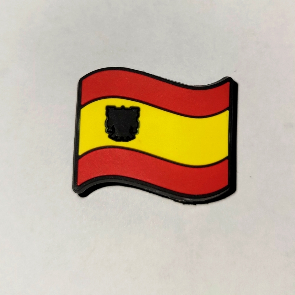 Spain Flag Jibbitz Shoe Charm
